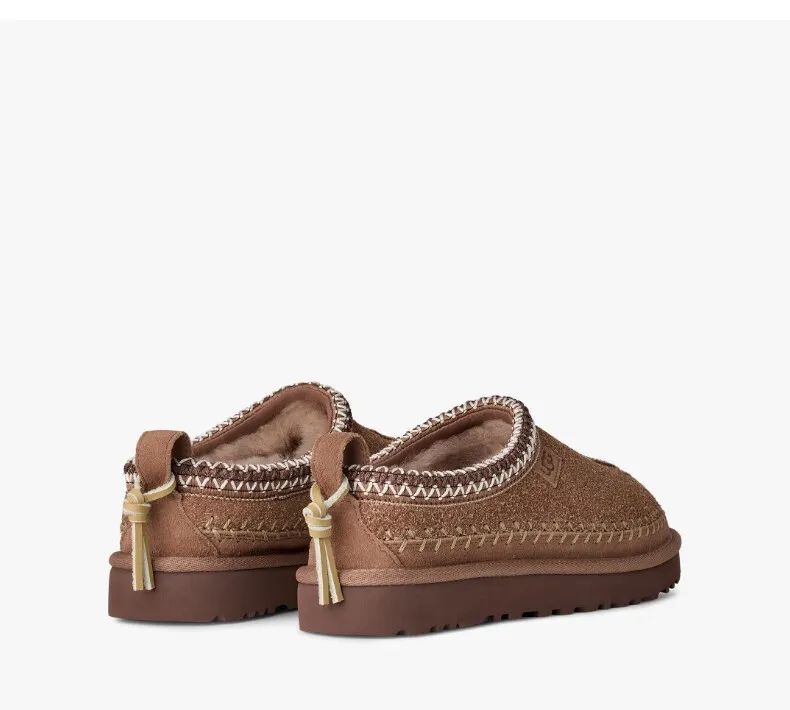 Local 💰520 UGG2025 autumn and winter new arrivals Mark hand-stitched top layer top-quality cow polished layer 1171444 two colors light oak brown mustard seed color Size, 35-40